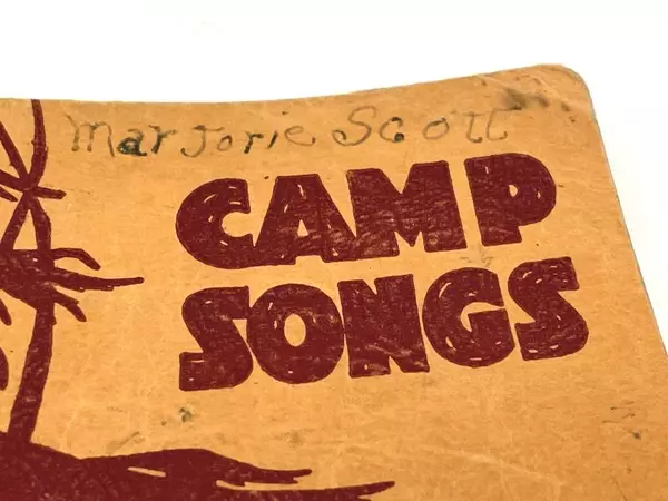 Camp Songs Popular Edition by Zander & Klusman 1938 Boy Scouts & Girls Scouts