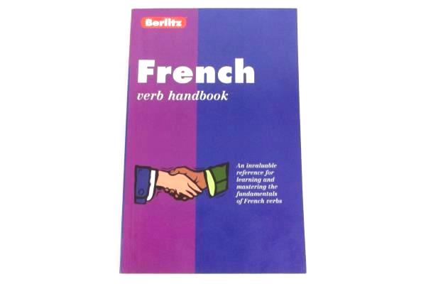 2 Lot PB Books Berlitz French English Dictionary and Verb Handbook