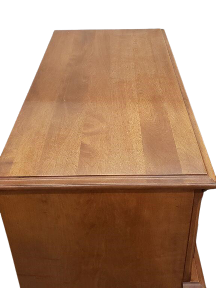 L A Period Eastern Birch Chest Of Drawers 7 Drawers