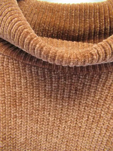 William B Rust Orange Soft Knit Poncho Style Sweater Women's Size Large