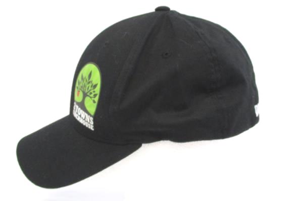 2 Towns CiderHouse Black Baseball Cap Flex-Fit Band Beer Advertising