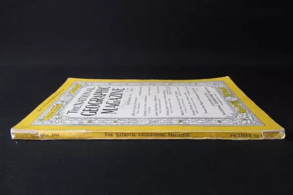 Vintage National Geographic February 1947 Vol LXXXII No. 5 Japan Jewels Winged