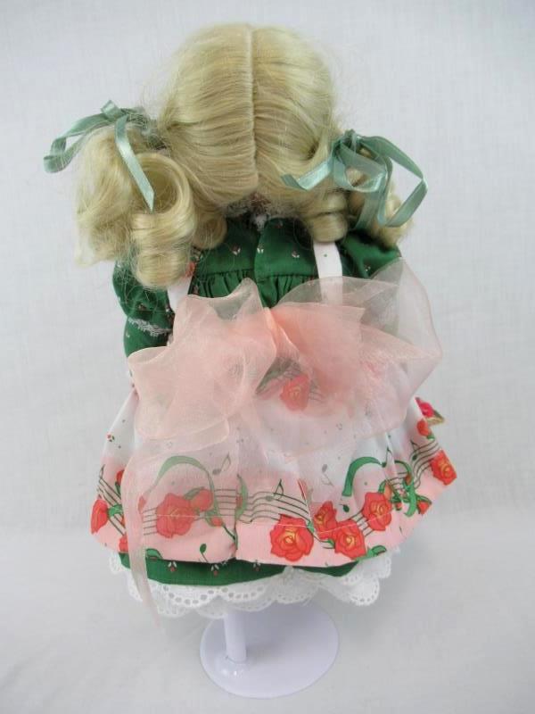 Vintage Paradise Galleries 14" Musical Doll Country Darling Collection Porcelain