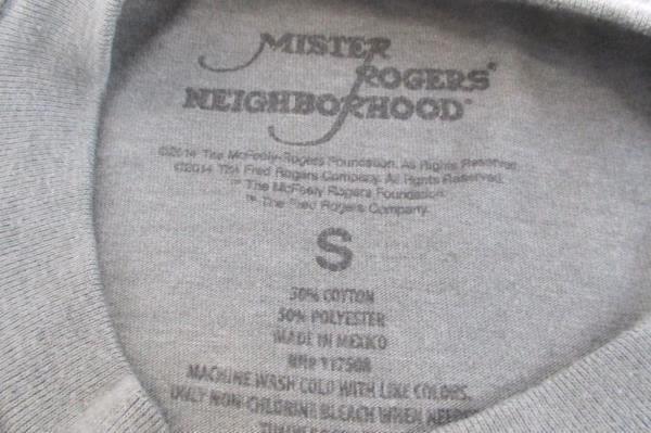 Mister Rogers Neighborhood T-Shirt It's All Good in the Hood Gray Unisex Small