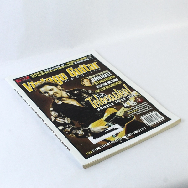 Vintage Guitar Magazine September 2002 John Hiatt Homage To An Icon