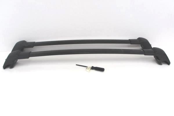 Aerodynamic Black Roof Rack Sedan Subaru Adjustable Clamp Cross Bars Totx T-30