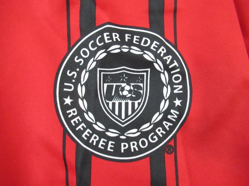 Official Sports US Soccer Federation Referee Program Jersey Men's Size M Red