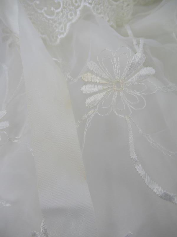 Asia Marketing Dress Formal Ivory Pearl Sequence Floral Toile Lace Girls Size 4