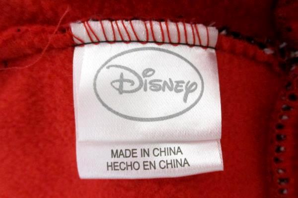 Disney MICKEY MOUSE Laplander Winter Beanie Pom Pom Hat Fleece Lined Knit OS