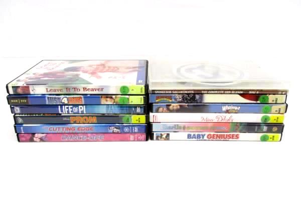 DVD Lot of 13 Family Youth Themes HOURS OF ENTERTAINMENT