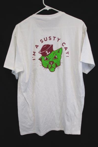 Lot of 2 Linfield Wildcats Event T Shirts Oregon Graphic White Men Women Large
