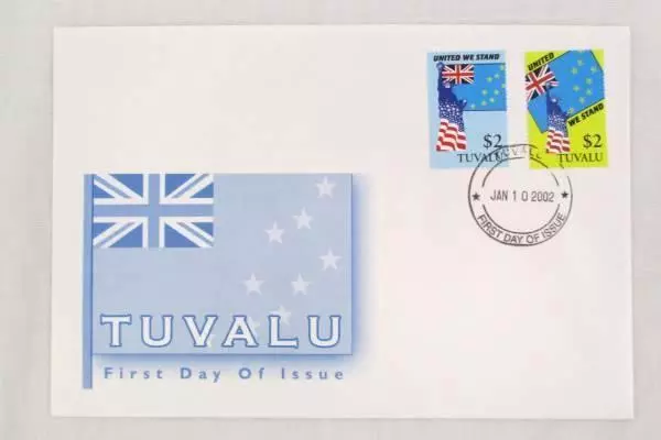 Uganda Tuvalu First Day Covers and Mint Stamps In Original Shipping