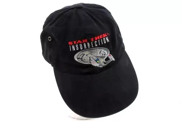 Vintage Head Shots Star Trek Insurrection Embroidered Hat Cap Adjustable Blue