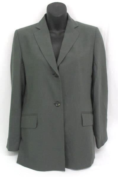 New Banana Republic Dark Gray Blazer 100% Wool Women's Size 4 MSRP $198.00