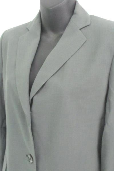 New Banana Republic Dark Gray Blazer 100% Wool Women's Size 4 MSRP $198.00