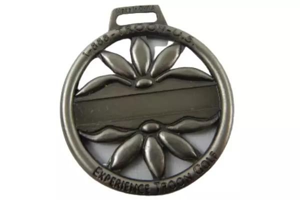 Hawaii Waikoloa King's Beach Course Golf Bag Tag Troon Golf Metal Engraved