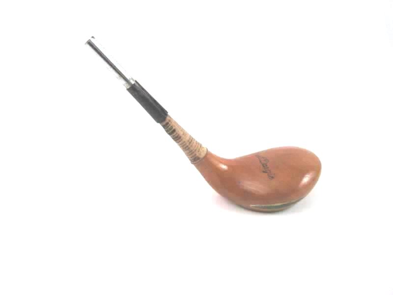 Vintage Bert Dargie Handmade Wood 5 Driver Golf Club Head Memphis Tennessee