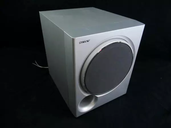 Sony Bass Speaker Silver SS-WMSP67 Home Theater Subwoofer