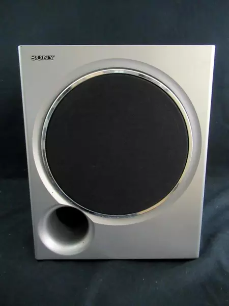 Sony Bass Speaker Silver SS-WMSP67 Home Theater Subwoofer