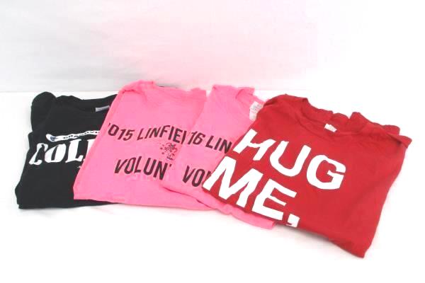4 College Volunteer T-Shirts Hug Me I Volunteered LuAu 15-16 Grandview Women's L