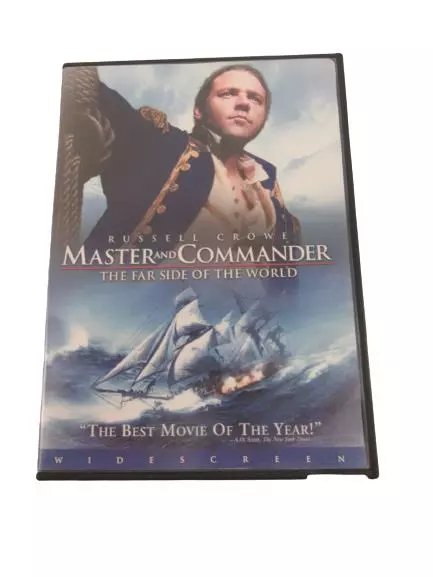 Master and Commander The Far Side Of The World Russell Crowe 2004 DVD