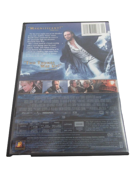 Master and Commander The Far Side Of The World Russell Crowe 2004 DVD