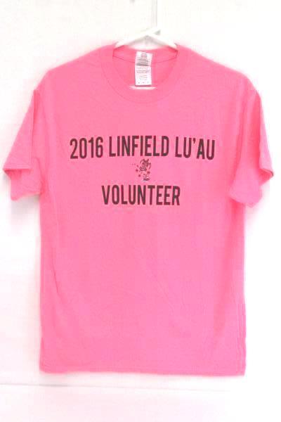 4 College Volunteer T-Shirts Hug Me I Volunteered LuAu 15-16 Grandview Women's L