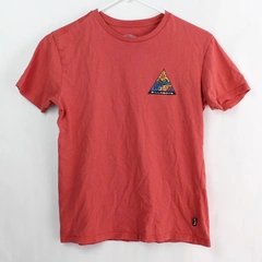 Billabong Red Cotton Crew-Neck Graphic T-Shirt Youth Boy's Medium Size 12
