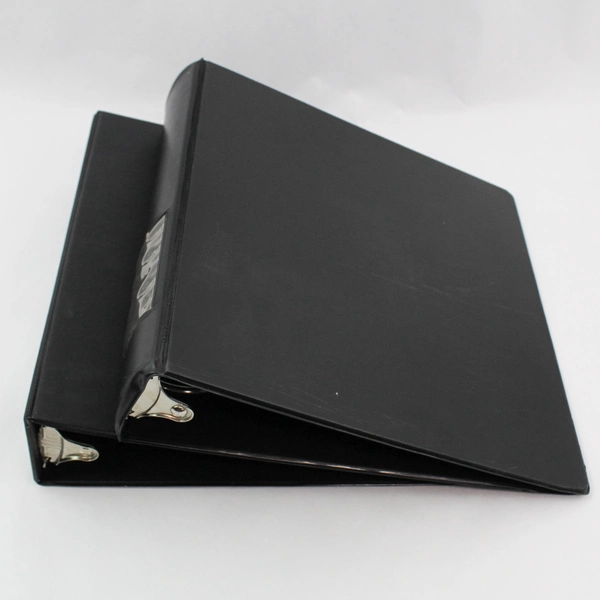 Lot of 2 Eastman 2.5in Black 3-Ring Binders Home School Office Supplies Work