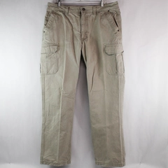 Gander Mountain Guide Series Cargo Pants Men's Size 38 x 34 Beige Hiking Outdoor