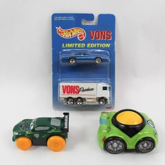 Lot of 4 Disney Pixar Toy Cars by Mattel Hot Wheels Fisher Price Pre-owned
