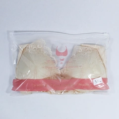 Fashion Collection Best Bra Women's Plus Size 5XL Lace Accent Beige Padded New