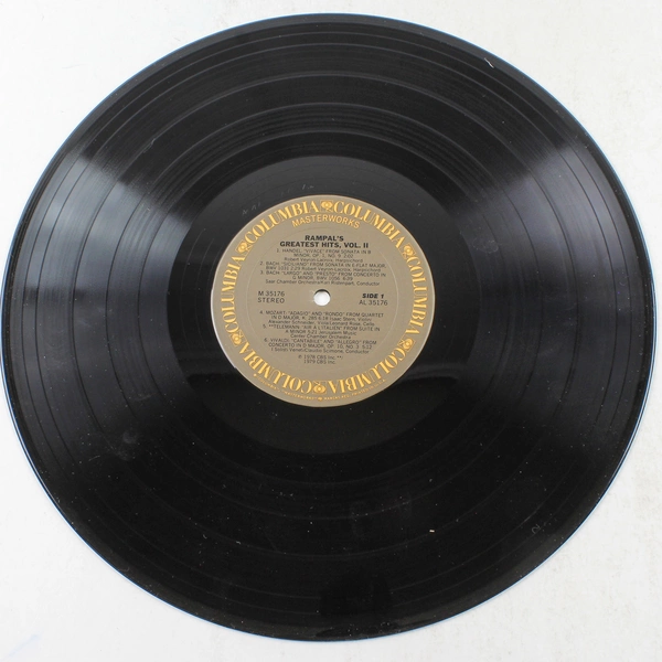 Rampal's Greatest Hits Vol 2 Vinyl Record 1979 M 35176 Good Condition