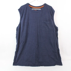 Boulder Creek Trading Co 2XL Navy Blue Sleeveless Tee T-Shirt Pre-Owned