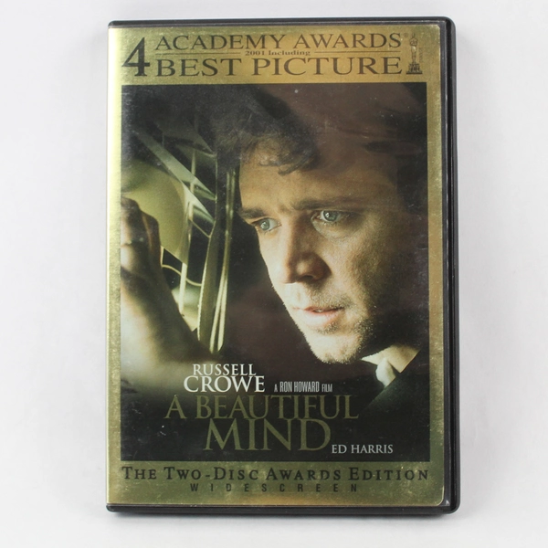 A Beautiful Mind DVD 2002 2 Disc Set Limited Edition Widescreen Russell Crowe