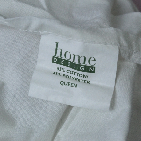 Lot of 3 Stained Linens Sheets for Fabric Cutters Queen Fitted Full Flat