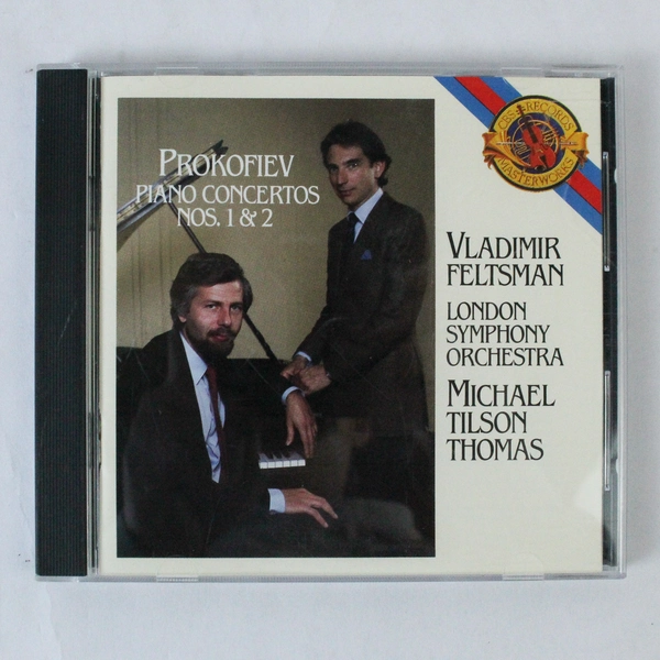 Prokofiev Piano Concertos Nos 1 and 2 Vladimir Feltsman Michael Thomas Audio CD