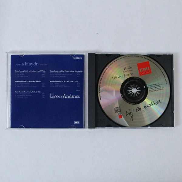 Haydn Piano Sonatas Leif Ove Andsnes EMI 1999 EMI Classics