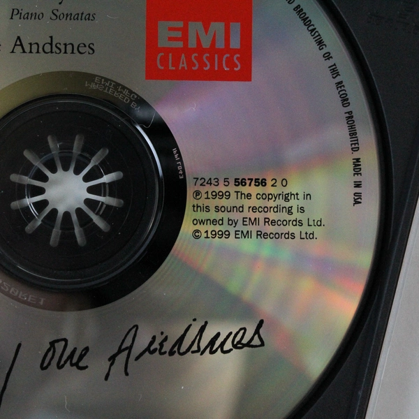 Haydn Piano Sonatas Leif Ove Andsnes EMI 1999 EMI Classics