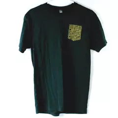Pour The Roar Irish Whiskey Graphic T-Shirt Men's Size M Green Next Level