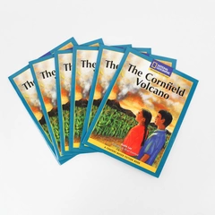Lot of 6 Paperback Book The Cornfield Volcano 2006 National Geographic Audie Lee