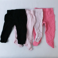Lot of 4 Baby Girl Size 3-6 Months Bottoms Pants Children's Place Child Of Mine