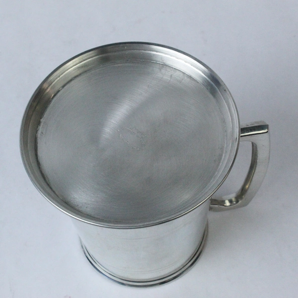 Loxley College Pewter and Stainless Steel Tankard Beer Stein Mug 