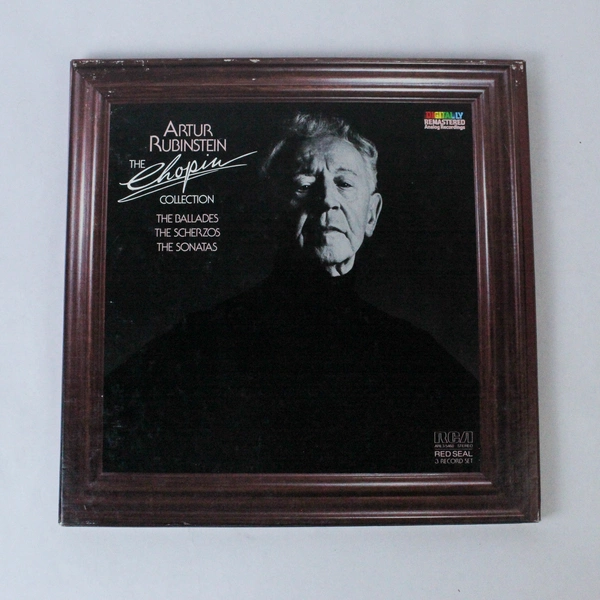 Artur Rubinstein The Chopin Collection 3 Vinyl LP Box Set 1985 RCA 33 RPM