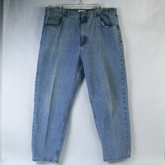 Arizona Relaxed Jeans Men's Size 42 x 32 Blue Denim Medium Wash Belt Loops