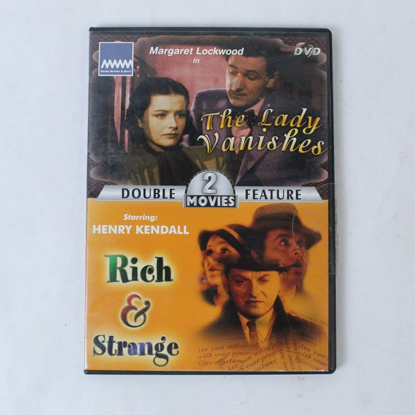 The Lady Vanishes 1938 and Rich and Strange 1931 DVD Hitchcock Romance Thriller