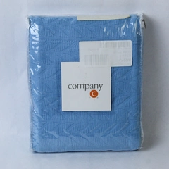 Company C INC Willowbank Matelasse King Sham Color Pool Original Package 18673