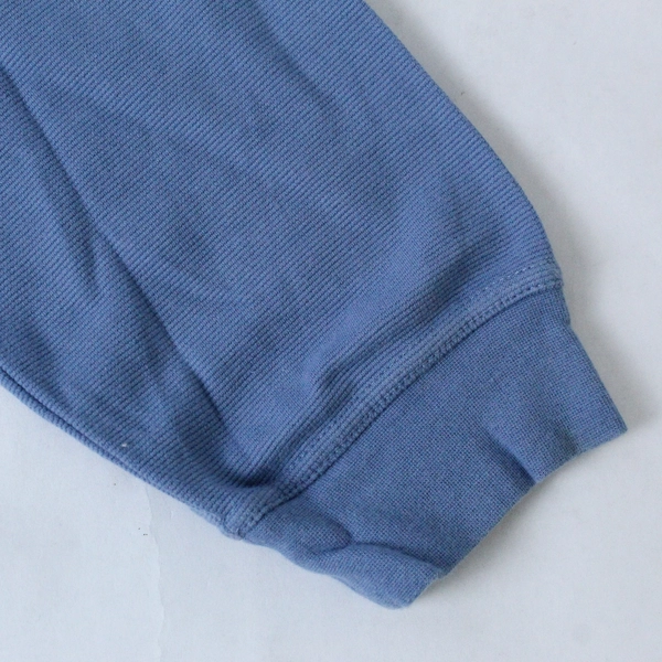 Van Heusen Polo Shirt Men's Size XL Blue Long Sleeves Collared Cotton Blend