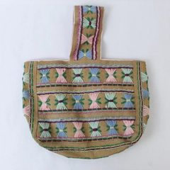 Unbranded Embroidered Floral Yarn Women's Purse Handbag Bag Fashion