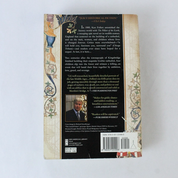 World Without End Ken Follett 2008 New American Library Kingsbridge Series No2